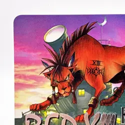 Final Fantasy Vll Red Xlll Rare Card Vintage Square Enix Game Playstation Japan - Image 3