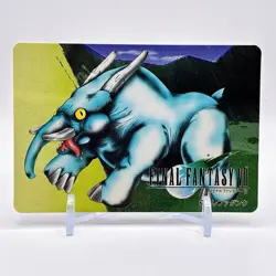 Final Fantasy Vll Fury Dunk Rare Card Vintage Square Enix Game Playstation Japan - Image 1