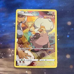 Rockruff TG07/TG30 Silver Tempest Trainer Gallery Ultra Rare Pokemon Card - Image 1