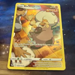 Rockruff TG07/TG30 Silver Tempest Trainer Gallery Ultra Rare Pokemon Card - Image 2