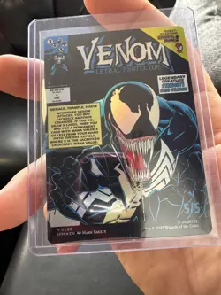 MTG Eddie Brock / Venom Lethal Protector M 0233 Borderless FOIL NEW MtG - Image 1