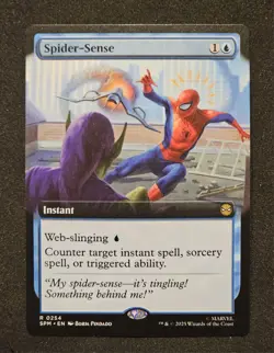 Spider-Sense - 0254 - R - Non Foil - Extended - Spider-Man - MTG - NM/M - Image 1