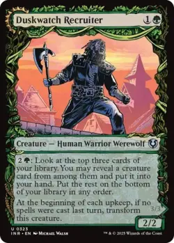 Duskwatch Recruiter (Showcase) - Near Mint MTG Innistrad Remastered - Image 1