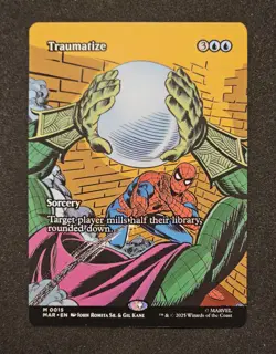 Traumatize - #15 (Borderless) Marvel Spider Man Regular - Mtg Non-FOIL - Image 1