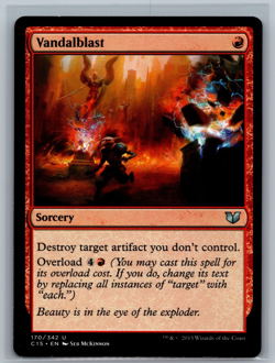 Magic The Gathering Commander 2015 Vandalblast #170/342 MTG TCG CCG - Image 1