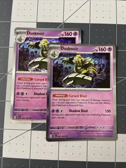 Dusknoir 20/64 Holo Pokemon Shrouded Fable (PLAYSET x2) - Image 1
