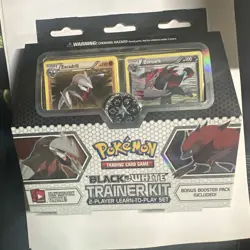 Pokemon Black & White Trainer Kit 2 Player Learn to Play Set w/ Booster Pack - Image 1