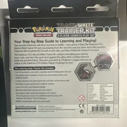 Pokemon Black & White Trainer Kit 2 Player Learn to Play Set w/ Booster Pack - Image 2