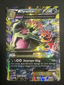 M Tyranitar EX 43/98 - XY - Ancient Origins Pokemon TCG HP - Image 1