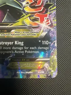 M Tyranitar EX 43/98 - XY - Ancient Origins Pokemon TCG HP - Image 4