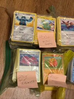 Pokemon Bulk Cards - Pokemon TCG Bulk Lots of 1200 Cards No holo/reverse Starter - Image 2