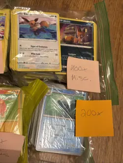 Pokemon Bulk Cards - Pokemon TCG Bulk Lots of 1200 Cards No holo/reverse Starter - Image 3