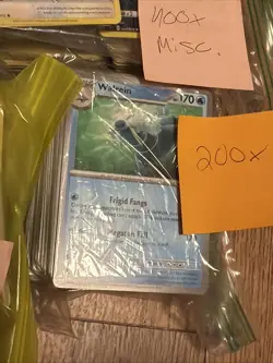 Pokemon Bulk Cards - Pokemon TCG Bulk Lots of 1200 Cards No holo/reverse Starter - Image 4