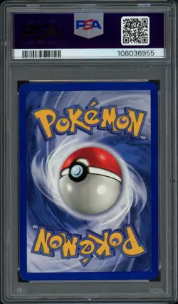 1999 Pokemon Jungle Vaporeon 12/64 Holo PSA 9 Mint - Image 2