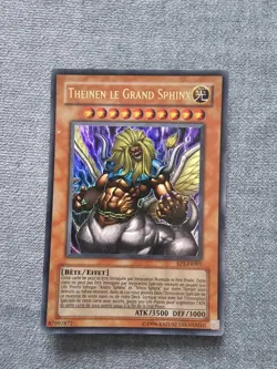 🔥 YUGIOH Great SPHINX Set Of 3 Full Ultra HOLOFOIL ANDRO THEINEN TELEIA EP1-EN - Image 3