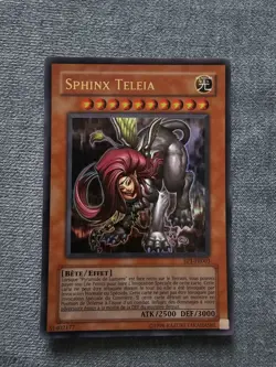 🔥 YUGIOH Great SPHINX Set Of 3 Full Ultra HOLOFOIL ANDRO THEINEN TELEIA EP1-EN - Image 4
