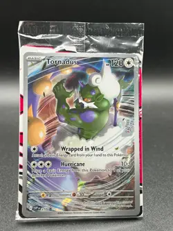 Tornadus 210 - Pokemon TCG S&V White Flare ETB Black Star Promo Card- NM+/Sealed - Image 1