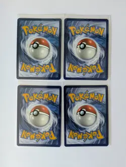 4 Pokemon Cards Lot - Amarys Full Art, Lapras EX, Cinderace EX, Flygon EX - NM - Image 2