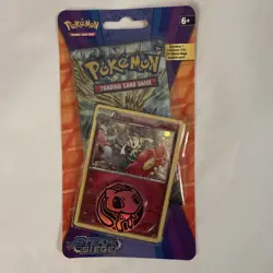 18x Pokemon XY Steam Siege Blister Card Pack w/ Lucario + Floette Promo Mew Coin - Image 4