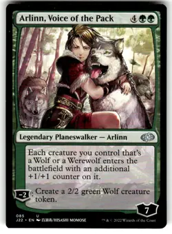 Magic: The Gathering Arlinn, Voice of the Pack Uncommon Regular MTG - Image 1