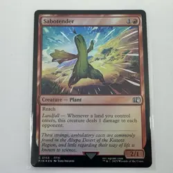 Sabotender Foil Final Fantasy MTG NM/M - Image 1