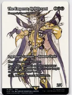 The Emperor, Hell Tyrant - Yawgmoth, Thran Physician (Showcase) M FINAL FANTASY: - Image 1
