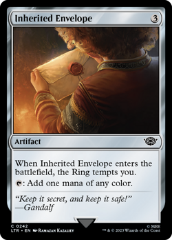 Inherited Envelope [The Lord of the Rings: Tales of Middle-Earth] Magic MTG - Image 1