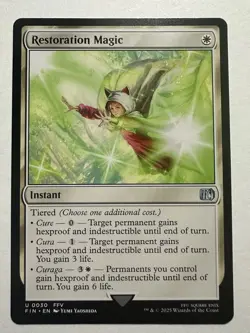 Restoration Magic: The Gathering MTG Final Fantasy Regular NM - Image 1