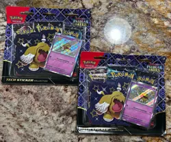 Pokemon TCG Paldean Fates Blister Lot Of 2 With 3 Booster Packs Each Brand New - Image 1
