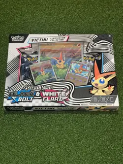 Pokemon TCG Black Bolt & White Flare Victini Illustration Collection- New Sealed - Image 1