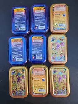 Lot of 9 Pokemon TCG Mini Tins Empty No Packs - Image 2
