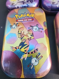 Lot of 9 Pokemon TCG Mini Tins Empty No Packs - Image 5