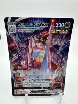 Pokemon TCG Duraludon VMAX SWSH12: Silver Tempest Trainer Gallery TG21/TG30 Holo - Image 1