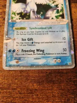 Articuno EX Pokemon TCG Black Star Promo Holo Rare 100 2005 Pokemon Nintendo - Image 4