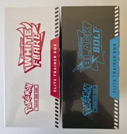 2x Pokemon Black Bolt & White Flare ETB Elite Trainer Boxes *SEALED* - Image 3