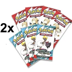 14 SEALED FUN PACK 2025 Pokemon TCG Destined Rivals & Journey Together Packs Lot - Image 1