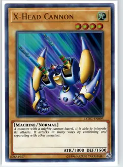 X-Head Cannon Ultra Rare Unlimited LCKC-EN005 NM - Image 1