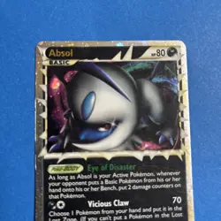 Pokemon Absol Prime 91/102 Triumphant Ultra Rare Card - Image 2