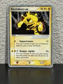 Pokemon TCG Electabuzz EX 97/109 Ruby and Sapphire Holo Card NM SPANISH - Image 1