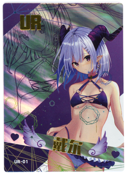❤DELL - Goddess Story Waifu Card - SUMMER SWEETHEART - Waifu Doujin UR-01 Card - Image 1