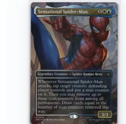 Sensational Spider-Man (Borderless) Foil R Marvel's Spider-Man: Eternal-Legal 25 - Image 1