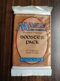 1994 MAGIC the GATHERING REVISED EDITION BOOSTER PACK MTG New FACTORY SEALED 742818067003 - Image 1
