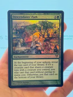1X FOIL Descendants' Path NM MTG Magic AVR Avacyn Restored Kindred Commander EDH - Image 1