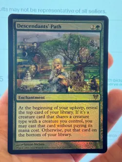 1X FOIL Descendants' Path NM MTG Magic AVR Avacyn Restored Kindred Commander EDH - Image 2
