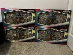 Pokemon Prismatic Lucario/Tyranitar Ex Premium Collection 4x Sam’s Club SEALED - Image 1