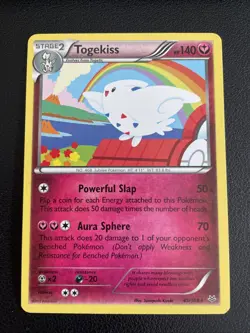 Pokemon TCG Togekiss Roaring Skies 45/108 Regular Rare LP - Image 1