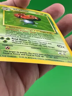 Pokemon Vileplume 15/64 Jungle Holofoil No Symbol Misprint Lightly Played - Image 5