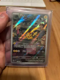Pikachu - 173/165 IR Pokemon SV: Scarlet & Violet 151 English Near Mint 2 - Image 1