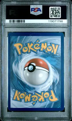 2015 POKEMON XY ROARING SKIES #104 FULL ART/RAYQUAZA EX PSA 8 - Image 2