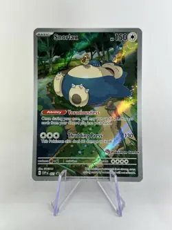 Pokemon TCG Snorlax 051 SVP (Pokemon Center Stamped) - 151 PC ETB Promo - Image 1